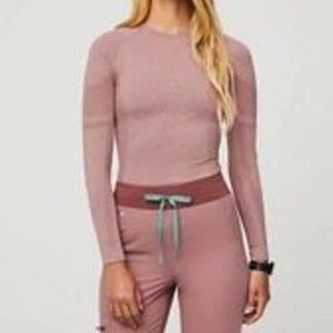 SOLD!!!!! FIGS (SOLD OUT) limited color mineral mauve performance scrub salta